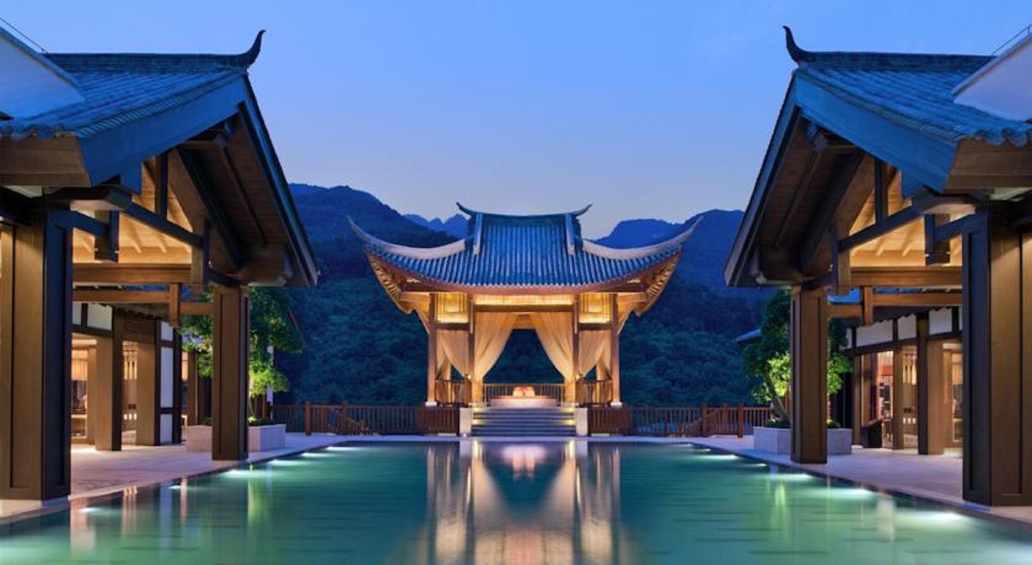 Banyan Tree Chongqing Beibei Hotel Ngoại thất bức ảnh