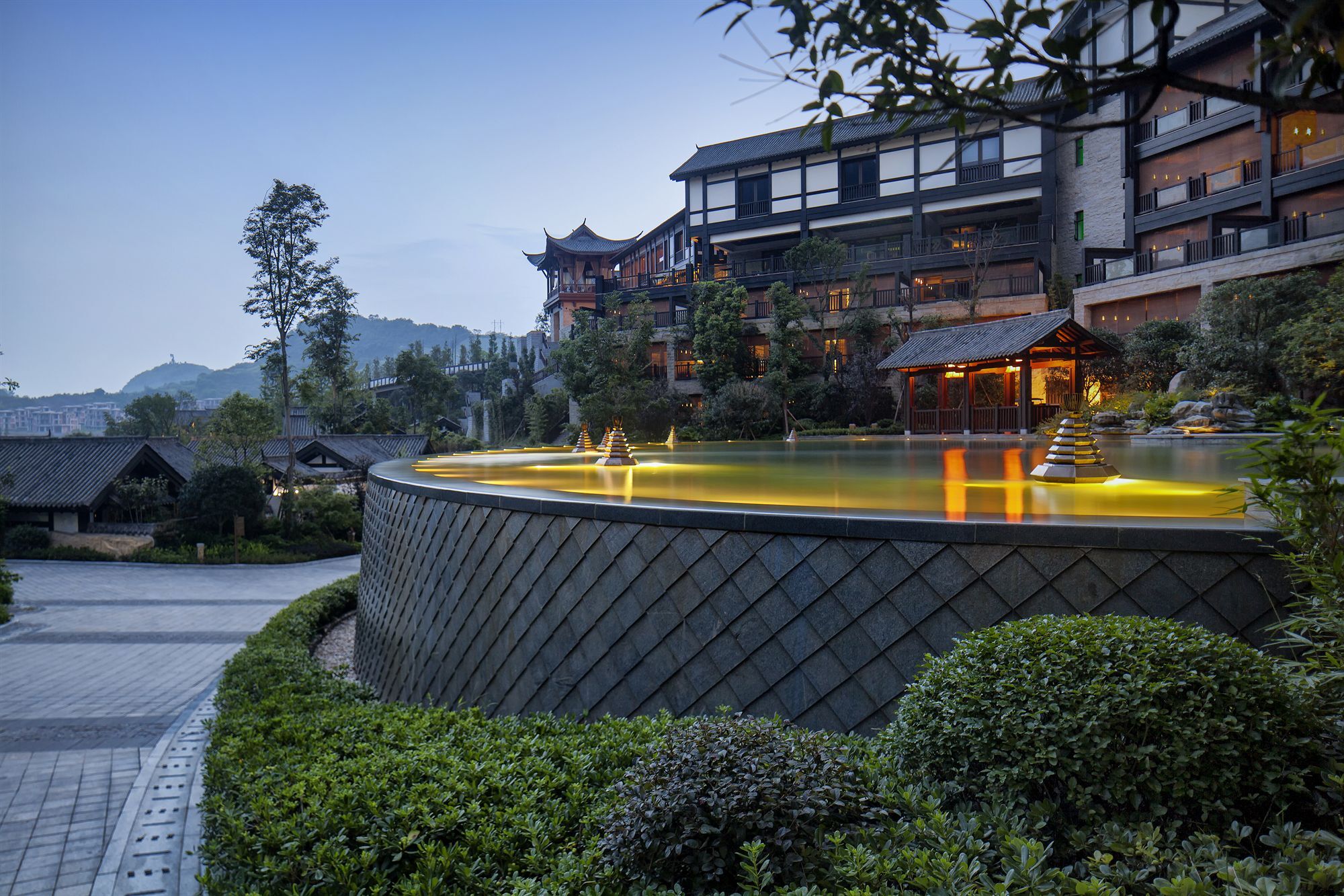 Banyan Tree Chongqing Beibei Hotel Ngoại thất bức ảnh